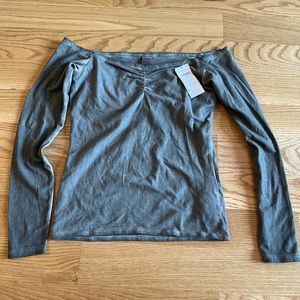 SOLD Hollister off the shoulder long sleeve